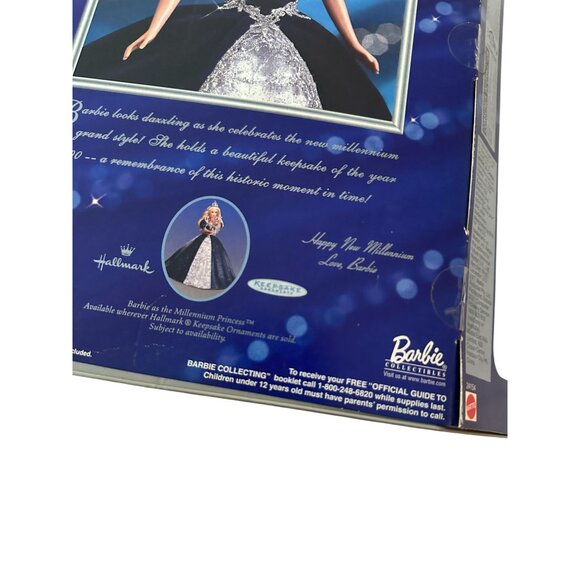 MATTEL Special Edition Millenium 2000 Holiday Blonde Barbie Doll NEW NIB - Picture 4 of 8